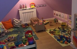 learning and play area at monkey puzzle watford
